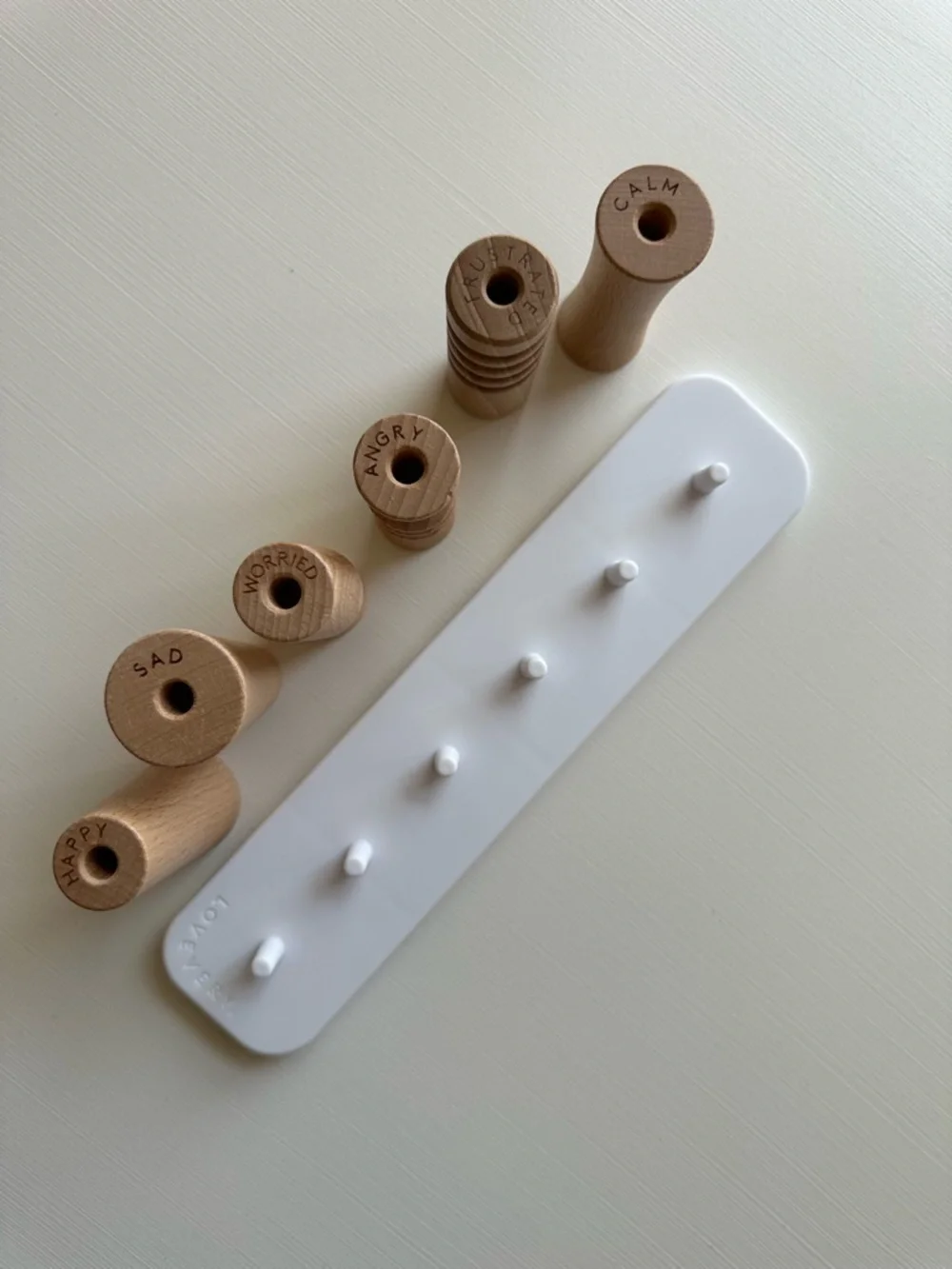 Lovever | Wooden Emotion Peg Dolls from the Observer Play Kit